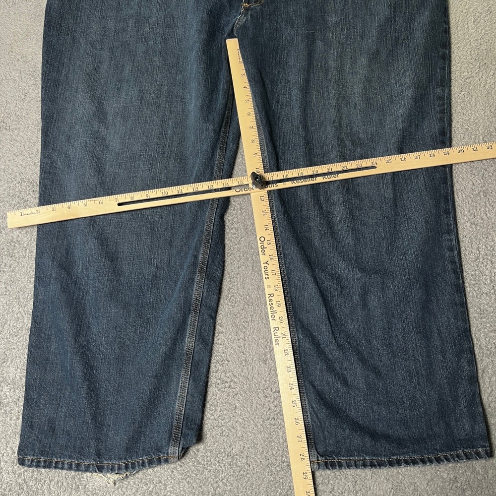 Carhartt Mens 54x30 Relaxed Fit Straight Leg Jeans Blue Denim 101483-968 - Picture 6 of 7